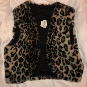 Kids Leopard vest